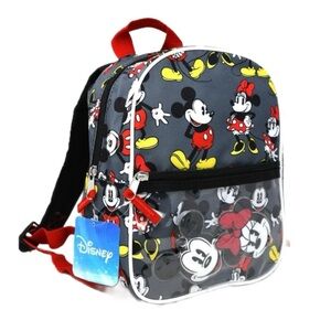 Disney Mickey & Minnie 10” Mini Backpack - NWT